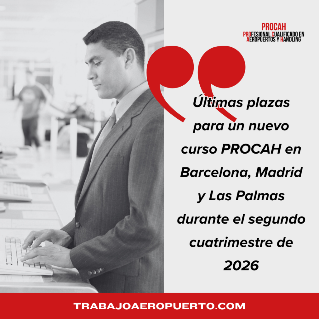 Últimas plazas para un nuevo curso PROCAH en Barcelona, Madrid y Las Palmas durante el segundo cuatrimestre de 2026