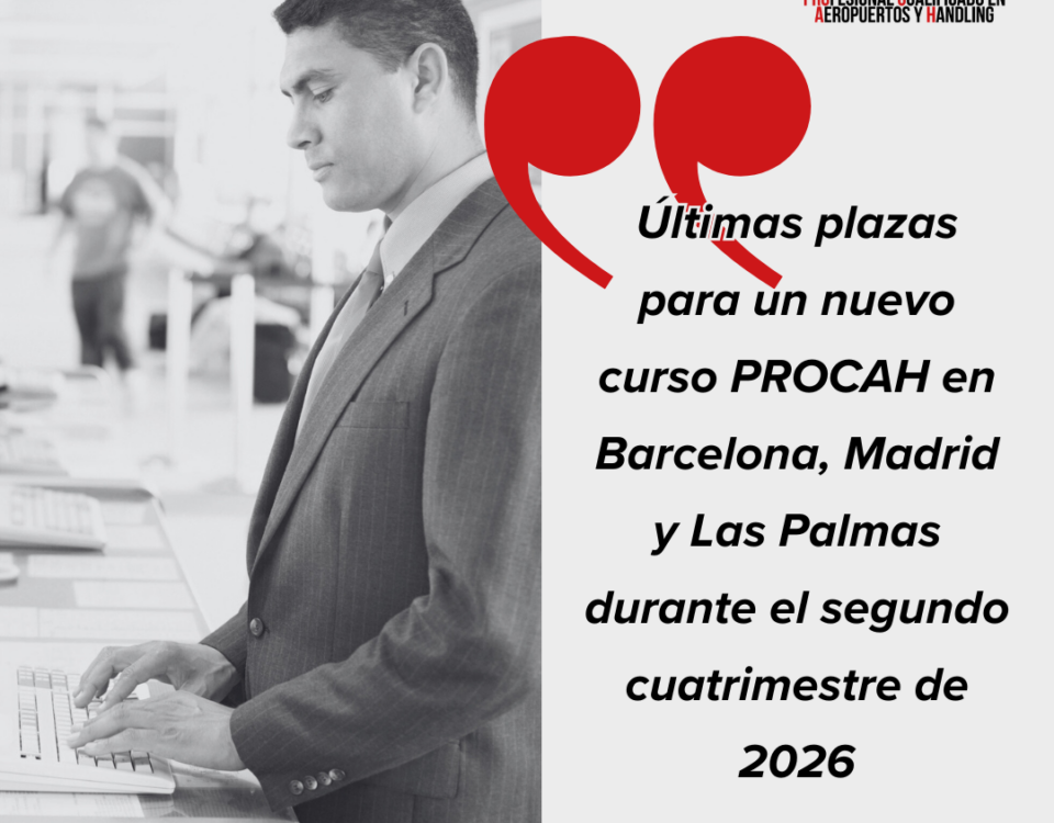 Últimas plazas para un nuevo curso PROCAH en Barcelona, Madrid y Las Palmas durante el segundo cuatrimestre de 2026