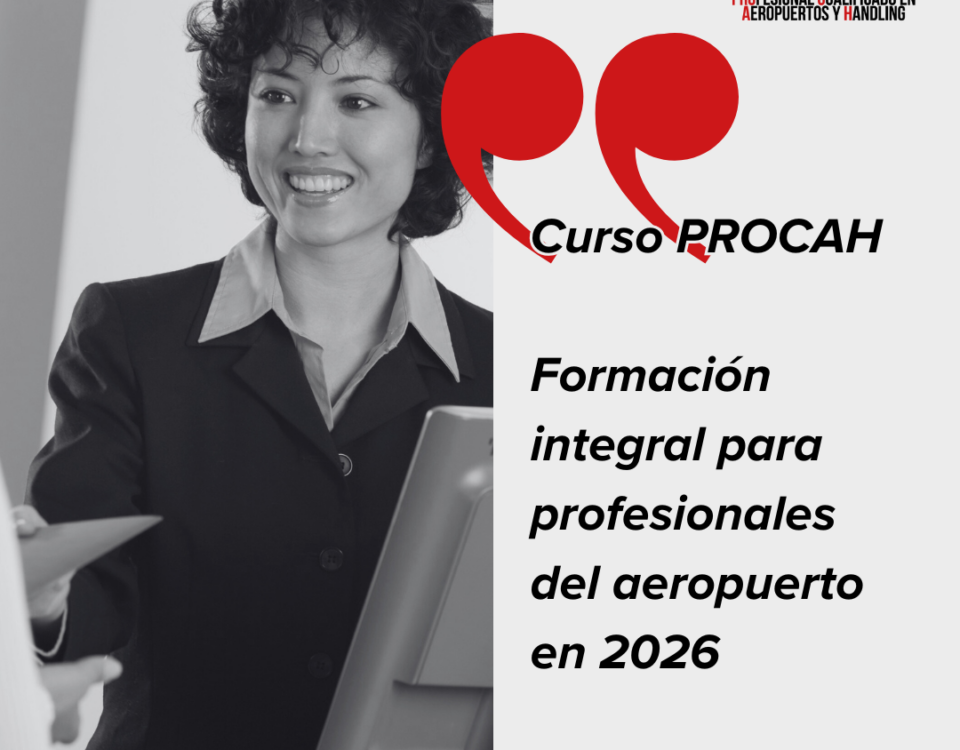 Curso PROCAH Formación integral para profesionales del aeropuerto en 2026
