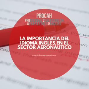 La Importancia Del Idioma Ingles En El Sector Aeronautico Curso Profesional Cualificado En Aeropuertos Y Handling